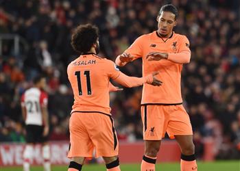 فان ديك الجميع يستمتع بأهداف محمد صلاح