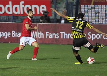 فيديو المقاولون يسجل هدف التعديل في شباك الأهلي