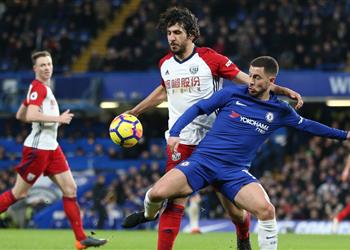 فيديو بمشاركة حجازي تشيلسي يسحق وست بروميتش بثلاثية