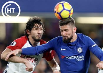 بالفيديو أحمد حجازي الأفضل بين لاعبي وست بروميتش رغم السقوط أمام تشيلسي