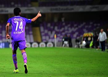 حسين الشحات أساسي ا مع العين أمام الهلال في دوري أبطال آسيا