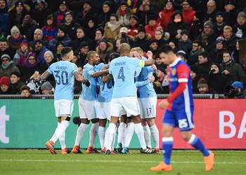بالفيديو مانشستر سيتي يتأهل إكلينيكي ا لربع نهائي الأبطال بسحق بازل