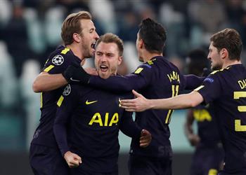 كين وأريكسن يثقان باقصاء يوفنتوس من دوري الأبطال