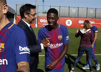 برشلونة يتخذ قرارا بشأن ديمبلي