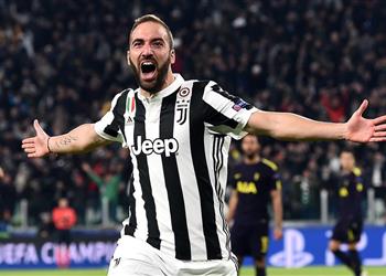 هيجواين يرد على منتقدي يوفنتوس أمام توتنهام