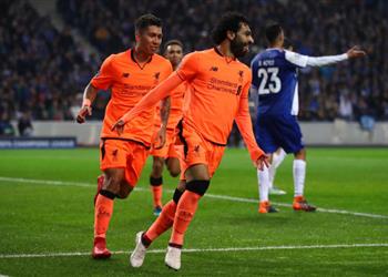 فيديو محمد صلاح يقود ليفربول لاكتساح بورتو بخماسية