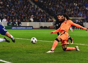 فيديو جماهير ليفربول توجه رسالة لمحمد صلاح بعد هدفه في شباك بورتو