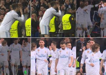 رونالدو يثير الجدل بتصرفه أمام باريس سان جيرمان