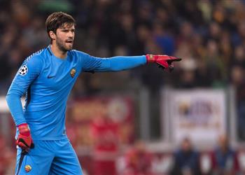 ليفربول يبدأ مفاوضاته مع روما لضم أليسون