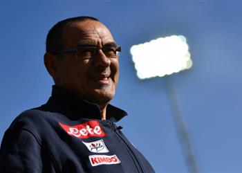 ساري يظهر ردة فعله بعد فوز نابولي على سبال