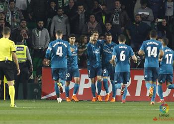 بالفيديو رونالدو يعادل رقم راؤول أمام ريال بيتيس