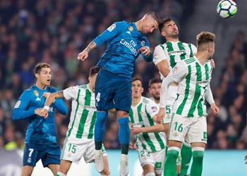 راموس يشيد بروح لاعبي ريال مدريد القتالية أمام بيتيس
