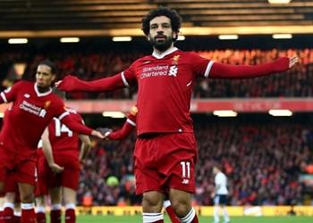 فيديو محمد صلاح ي هين لاعبي ليفربول