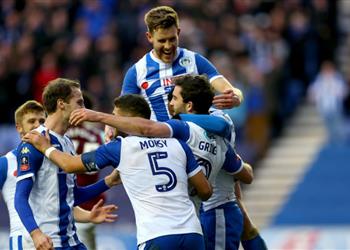 بالأرقام استمرار عقدة ويجان أمام مانشستر سيتي بكأس الاتحاد