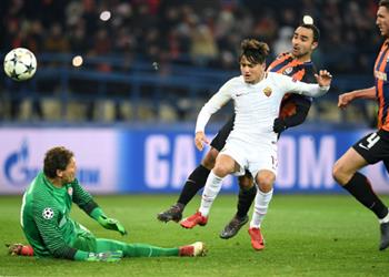 بالفيديو روما يسقط بثنائية أمام شاختار