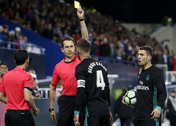 بالأرقام سيرجيو راموس سيد البطاقات في الليجا