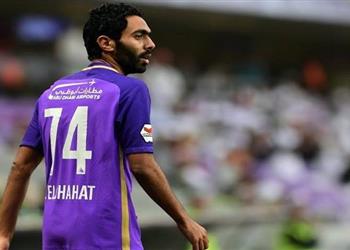 حسين الشحات أساسي ا مع العين أمام الشارقة في الدوري الإماراتي