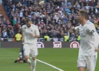 فيديو رونالدو يطالب جماهير البرنابيو بدعم بنزيما