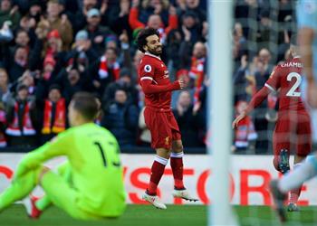 فيديو محمد صلاح يسجل ويقود ليفربول لوصافة البريميرليج برباعية في وست هام