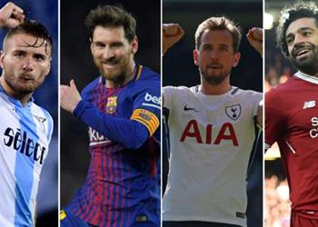 سباق الحذاء الذهبي الأوروبي محمد صلاح يبتعد عن ميسي ويواصل مطاردة كين