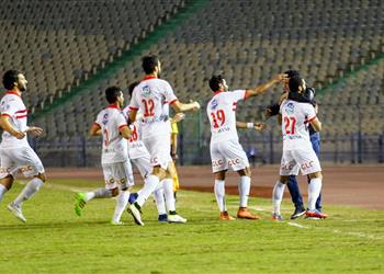 فيديو الزمالك يمطر شباك الطلائع بـ ثلاثية نظيفة في الشوط الأول