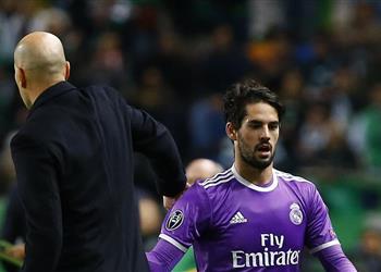 إيسكو يعادل رقم زيدان مع ريال مدريد