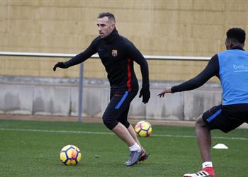 مهاجم برشلونة ي نعش آمال فالفيردي قبل مواجهة لاس بالماس