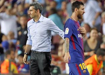 فالفيردي يكشف هل سيجلس ميسي بديلا أمام أتلتيكو مدريد