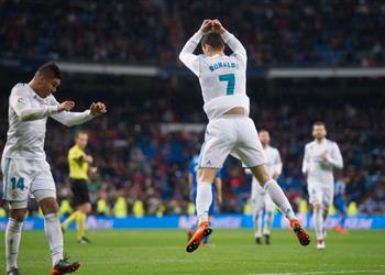 بالفيديو ريال مدريد يستعد لباريس سان جيرمان بثلاثية أمام خيتافي