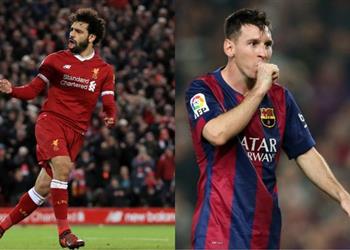 ميسي يخطط لتجاوز محمد صلاح تهديفي ا أمام أتلتيكو مدريد
