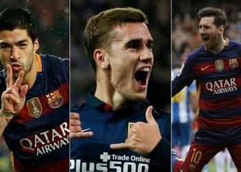 التشكيل كوتينيو أساسي ا في مباراة برشلونة وأتليتكو مدريد