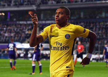 مبابي باريس سان جيرمان شعر برغبة في النوم بمواجهة أندرلخت