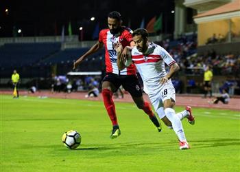 فيديو الزمالك يتعادل مع الفتح الرباطي 1 1 في الشوط الأول