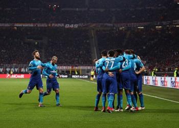 آرسنال يحطم سلسلة انتصارات ميلان أوروبي ا