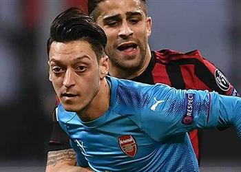 فيديو أوزيل يحقق المئوية مع آرسنال أمام ميلان