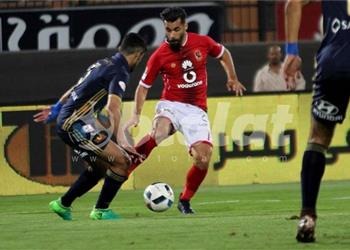 عبد الله السعيد يغادر مران الأهلي قبل مباراة إنبي في الدوري