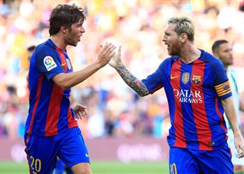 ميسي يشيد بـ روبيرتو في ذكرى ريمونتادا دوري أبطال أوروبا