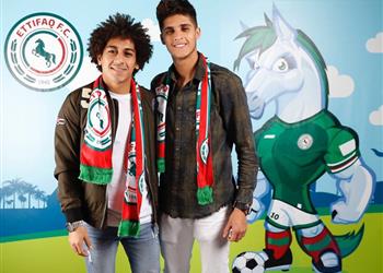 حيسن السيد وأحمد الشيخ في التشكيل الأساسي للإتفاق ضد الهلال