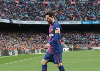 عاجل استبعاد ميسي من قائمة برشلونة لمباراة ملقا