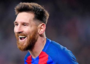 ميسي يحتفل بعيد ا عن برشلونة