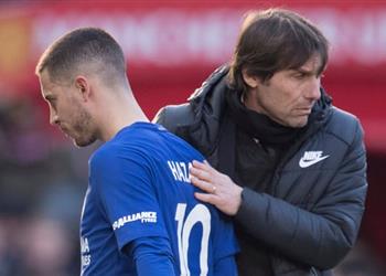 هل ي شارك هازارد كمهاجم وهمي أمام كريستال بالاس كونتي ي جيب