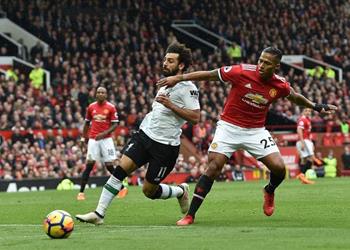 الإعلام الإنجليزي محمد صلاح لم يكن متواجد ا أمام مانشستر يونايتد