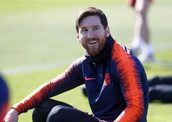 برشلونة يهنيء ميسي بمولوده الثالث