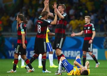 ألمانيا تسخر من البرازيل بسبب مونديال 2014