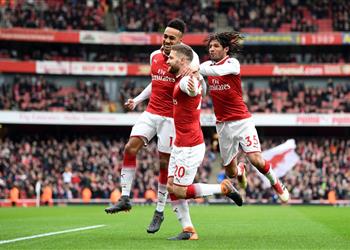 فيديو محمد النني يشارك في فوز آرسنال أمام واتفورد