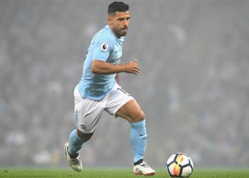 أجويرو يغيب عن مانشستر سيتي أسبوعين