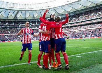 بالفيديو اتلتيكو مدريد يواصل مطاردة برشلونة بثلاثية في شباك سيلتا فيجو