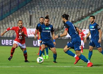 فيديو الشوط الأول الأهلي يتقدم على إنبي بهدف أشرف