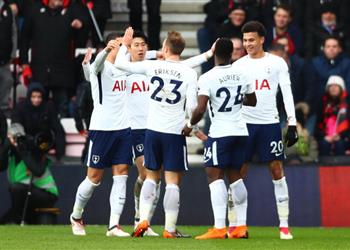 بالفيديو توتنهام يعبر بورنموث برباعية