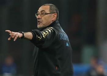 ساري ي ظهر رد فعله الغاضب بعد تعثر نابولي أمام إنتر بالكالتشيو